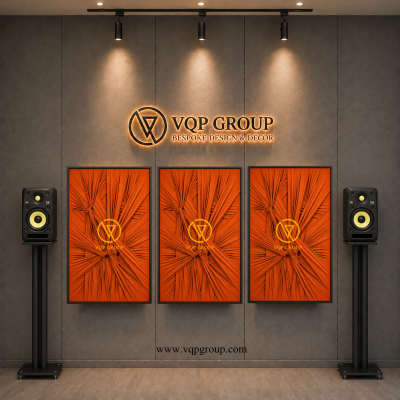 Tranh Tiêu Âm Nghệ Thuật - Acoustic Fabric Art 01