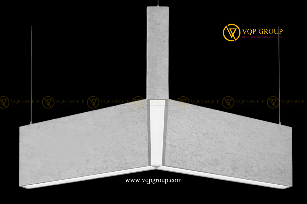 ĐÈN TREO TIÊU ÂM PET ACOUSTIC – CỤM PET CHỮ Y CHIẾU XUỐNG | VQP-PET-C026