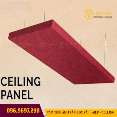 TẤM TIÊU ÂM TRẦN BỌC VẢI AB.F-CEILING