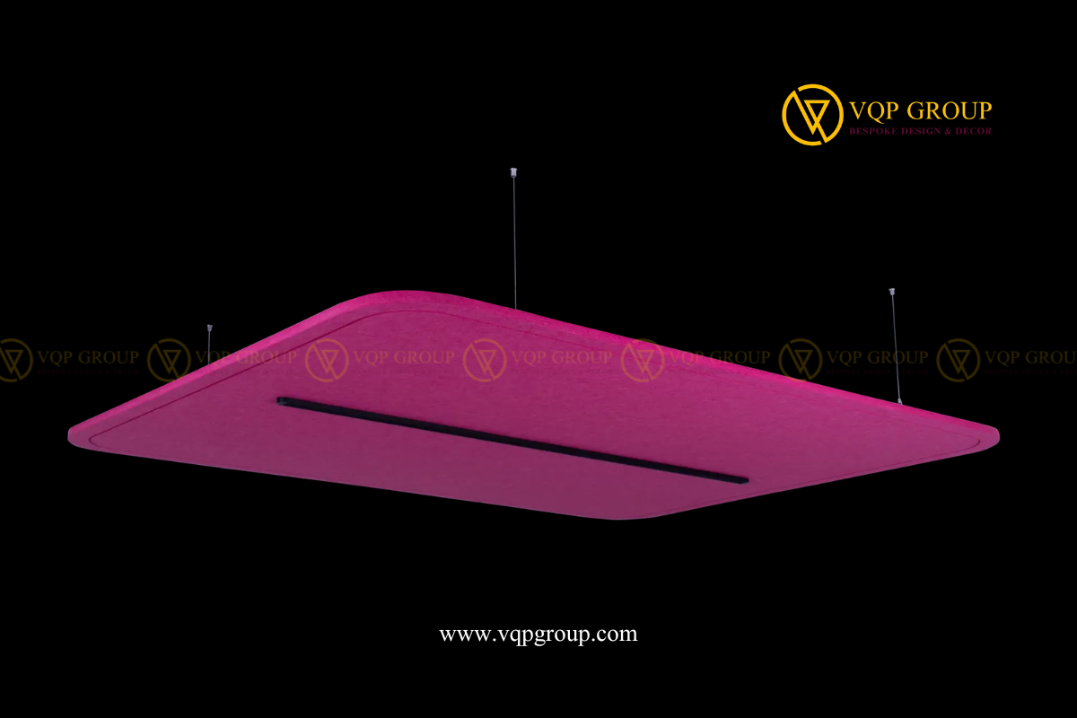 ĐÈN PET TIÊU ÂM NGUỒN SÁNG ÂM VQP-PET-C047 – GIẢI PHÁP PET ACOUSTIC-LIGHTING TÍCH HỢP ÁNH SÁNG TUYẾN TÍNH