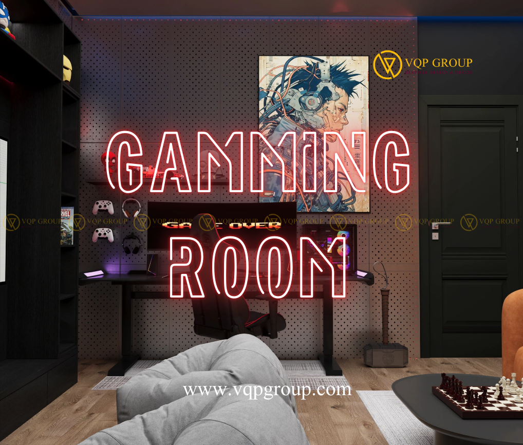 ĐỘT PHÁ KHÔNG GIAN VỚI DỊCH VỤ THIẾT KẾ THI CÔNG GAMING ROOM ĐẲNG CẤP