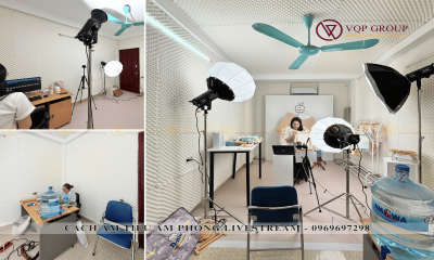 Hoàn Thiện Dự Án Chuỗi Phòng Livestream Thời Trang Bristar Tại Xuân Đỉnh, Hà Nội – Giải Pháp Cách Âm Tiêu Âm Chuyên Nghiệp Từ VQP Group