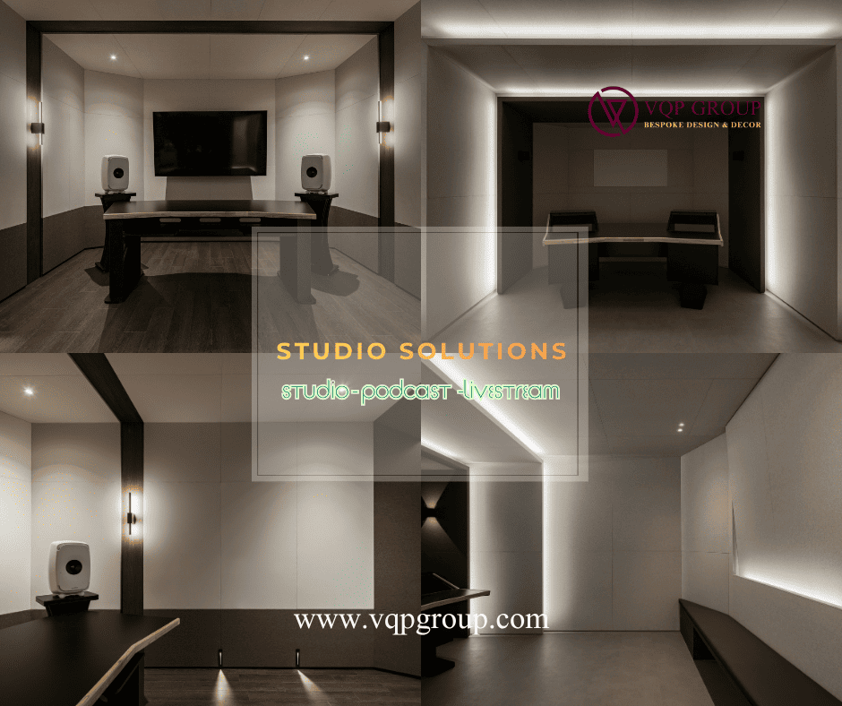 Thiết Kế & Thi Công Studio Chuyên Nghiệp Tại Vinhomes Hải Phòng – VQP Group