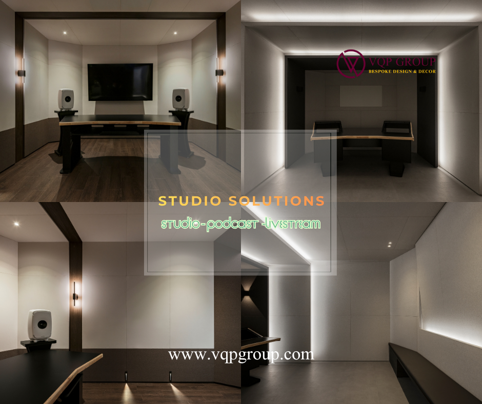 Thiết Kế & Thi Công Studio Chuyên Nghiệp Tại Vinhomes Hải Phòng – VQP Group