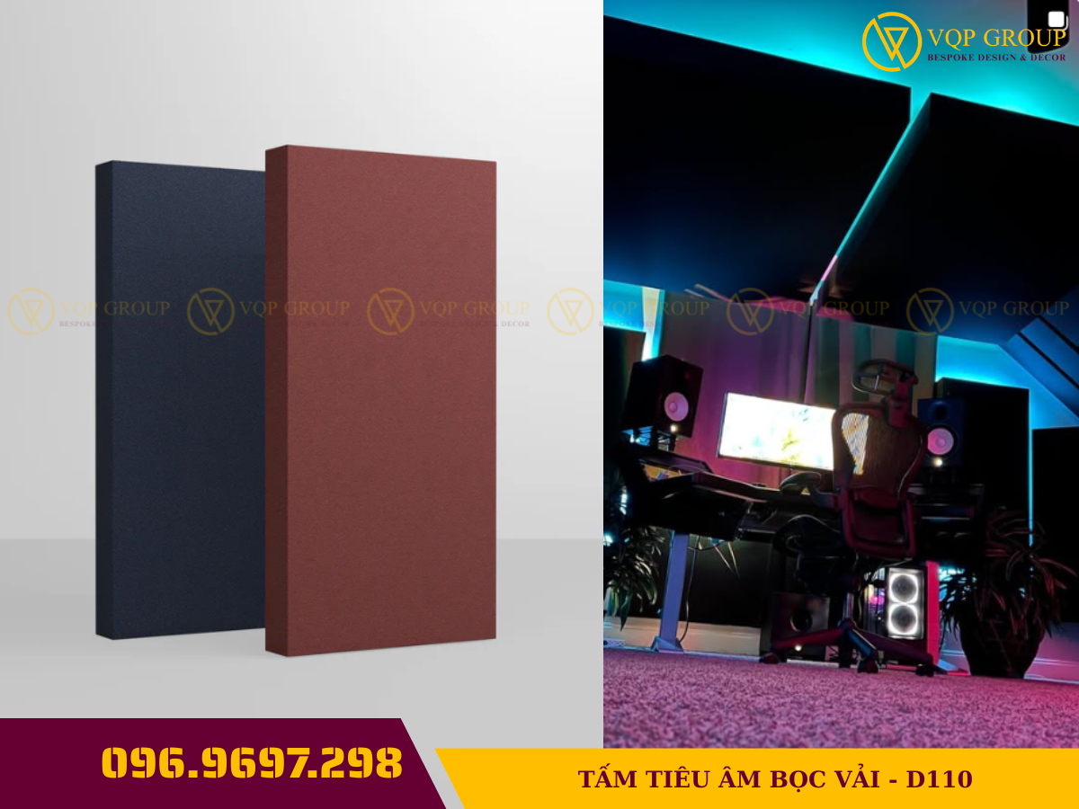 TẤM TIÊU ÂM BỌC VẢI D110