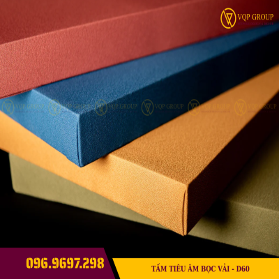 TẤM TIÊU ÂM BỌC VẢI D60