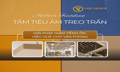 Tấm Tiêu Âm Bọc Vải Treo Trần Tại Lotte Center – Giải Pháp Giảm Tiếng Ồn Hiệu Quả Cho Văn Phòng Hiện Đại