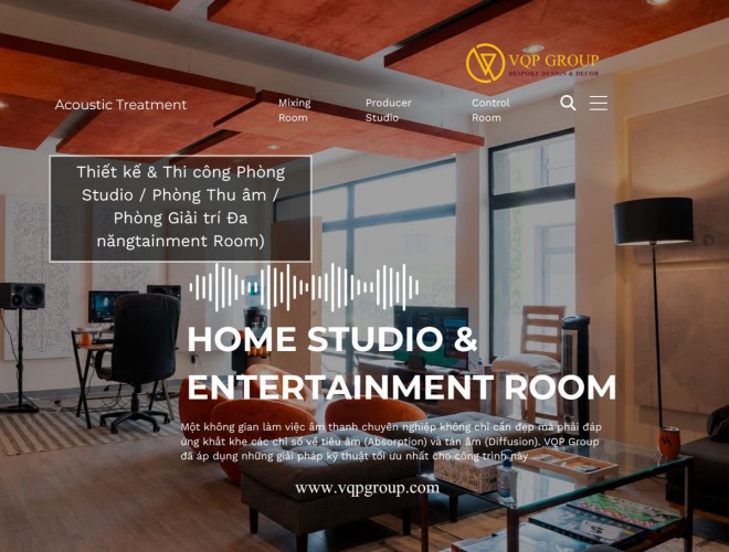 Thiết Kế Thi Công Nội Thất Gamuda Hà Nội – Home Studio & Entertainment Room Đẳng Cấp Tại Gamuda Gardens