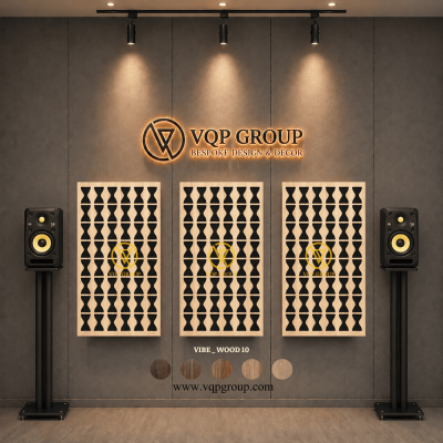 TẤM TIÊU ÂM GỖ CNC - VIBE _ WOOD  10
