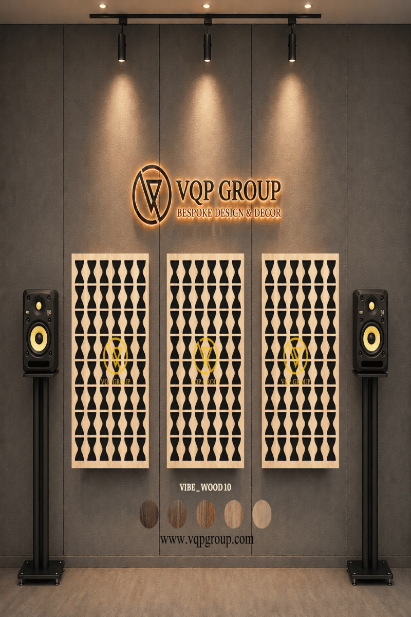 TẤM TIÊU ÂM GỖ CNC - VIBE _ WOOD  10