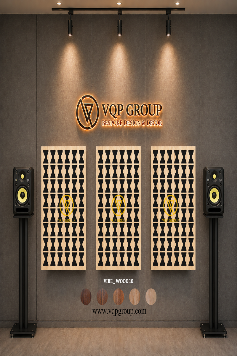 TẤM TIÊU ÂM GỖ CNC - VIBE _ WOOD  10