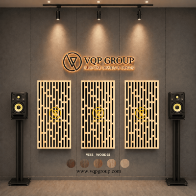 TẤM TIÊU ÂM GỖ CNC - VIBE _ WOOD  15