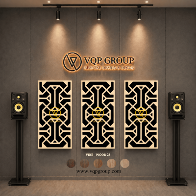 TẤM TIÊU ÂM GỖ CNC - VIBE _ WOOD  28
