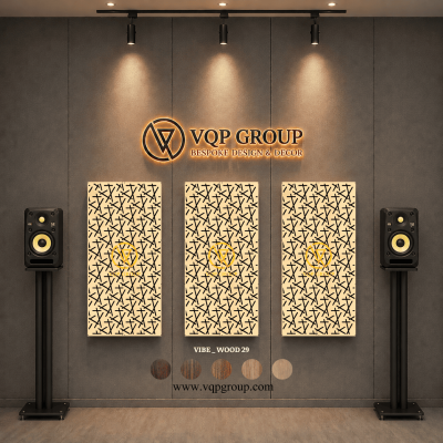 TẤM TIÊU ÂM GỖ CNC - VIBE _ WOOD 29