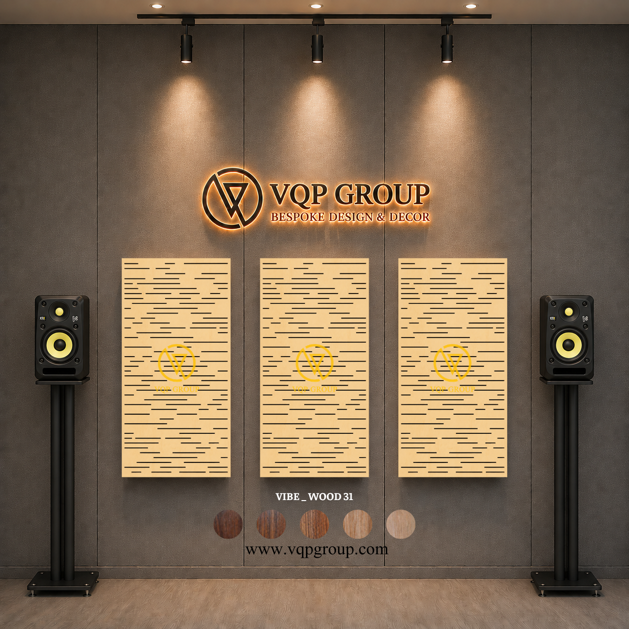 TẤM TIÊU ÂM GỖ CNC - VIBE _ WOOD  31