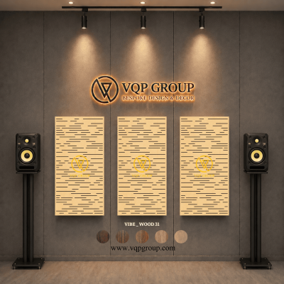 TẤM TIÊU ÂM GỖ CNC - VIBE _ WOOD  31