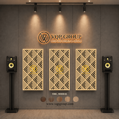 TẤM TIÊU ÂM GỖ CNC - VIBE _ WOOD  41