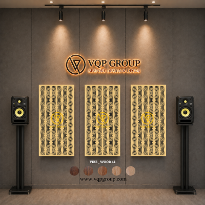TẤM TIÊU ÂM GỖ CNC - VIBE _ WOOD 44