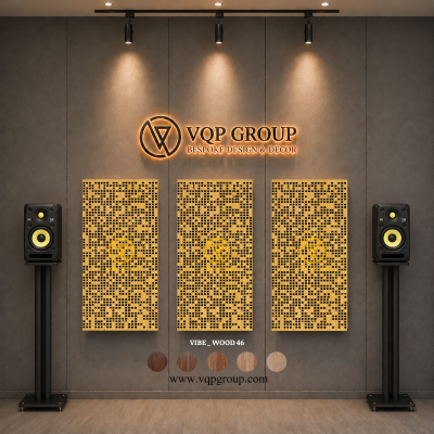 TẤM TIÊU ÂM GỖ CNC - VIBE _ WOOD 46