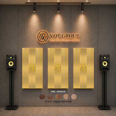 TẤM TIÊU ÂM GỖ CNC - VIBE _ WOOD 47