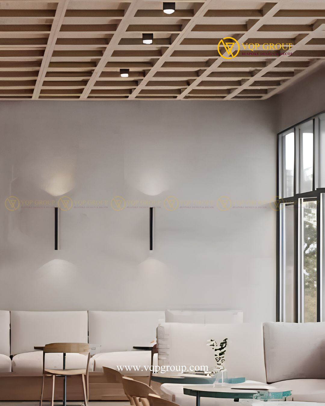 ZEN GRID – HỆ TRẦN PET DẠNG LƯỚI Ô VUÔNG | VQP-PET-ZEN GRID