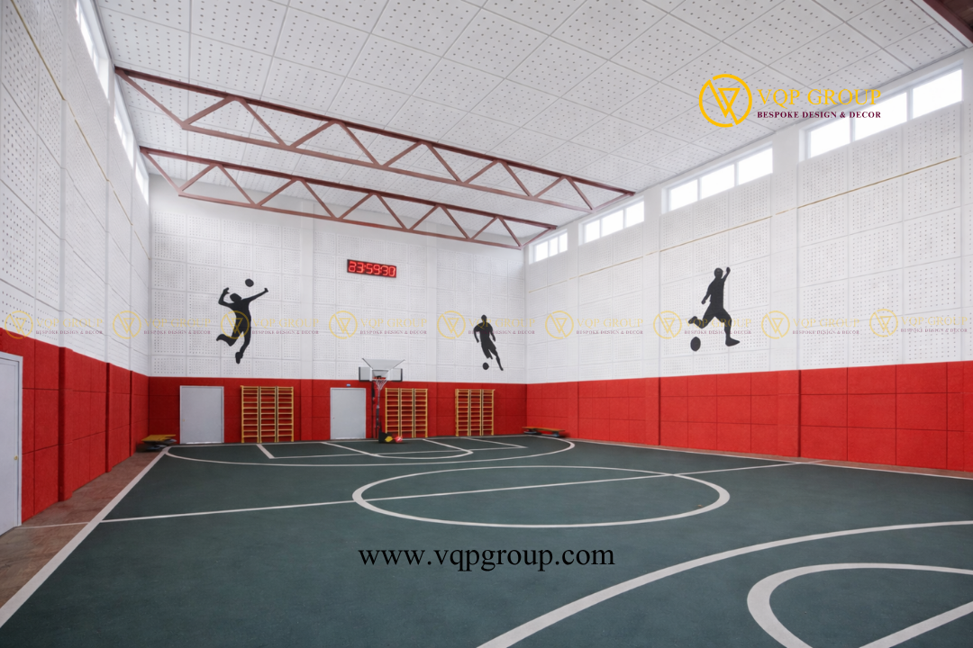 Tấm tiêu âm bọc vải cho nhà thi đấu đa năng chuyên nghiệp