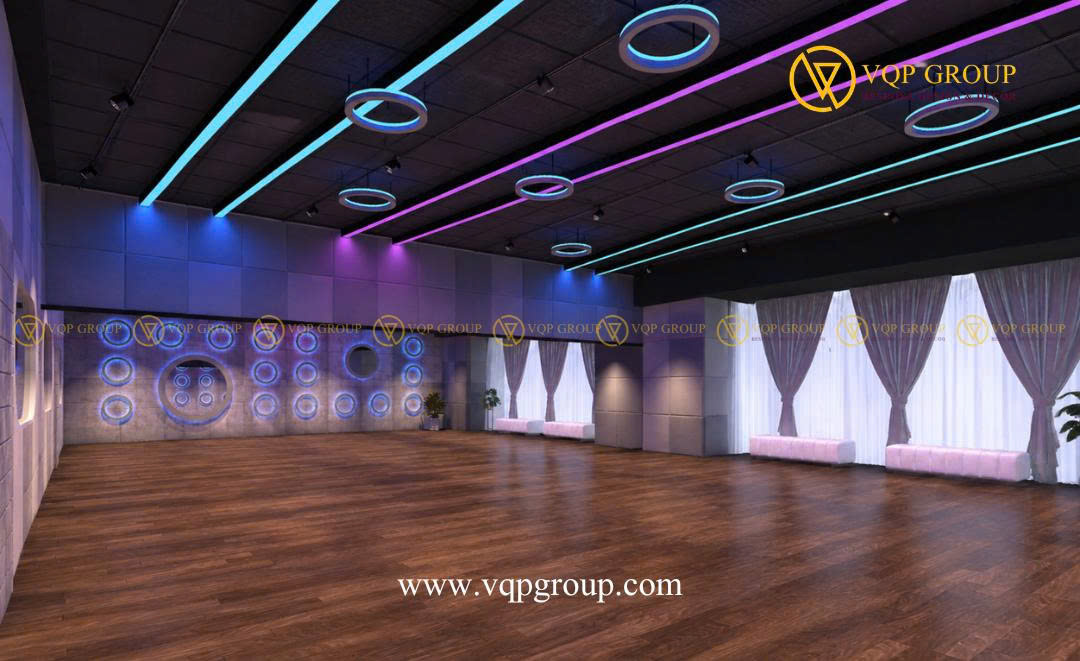 Giải pháp thiết kế và thi công tiêu âm Yoga Studio VQP GROUP