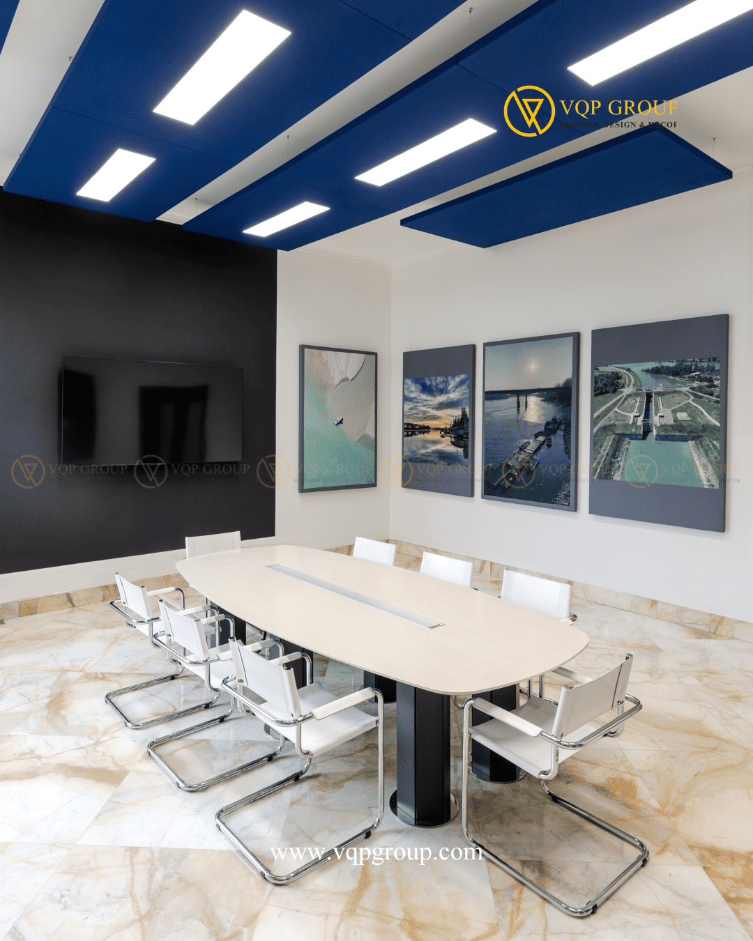 Chi tiết Acoustic Cloud tích hợp chiếu sáng