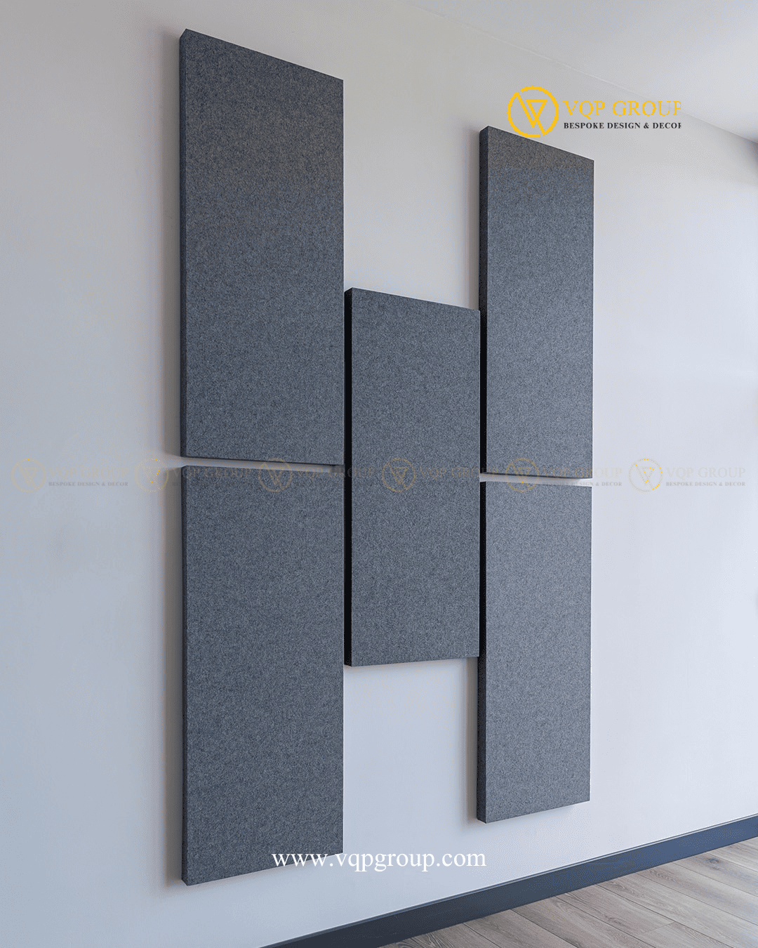 Chi tiết PET Acoustic wall panel phòng họp Nam Từ Liêm Hà Nội