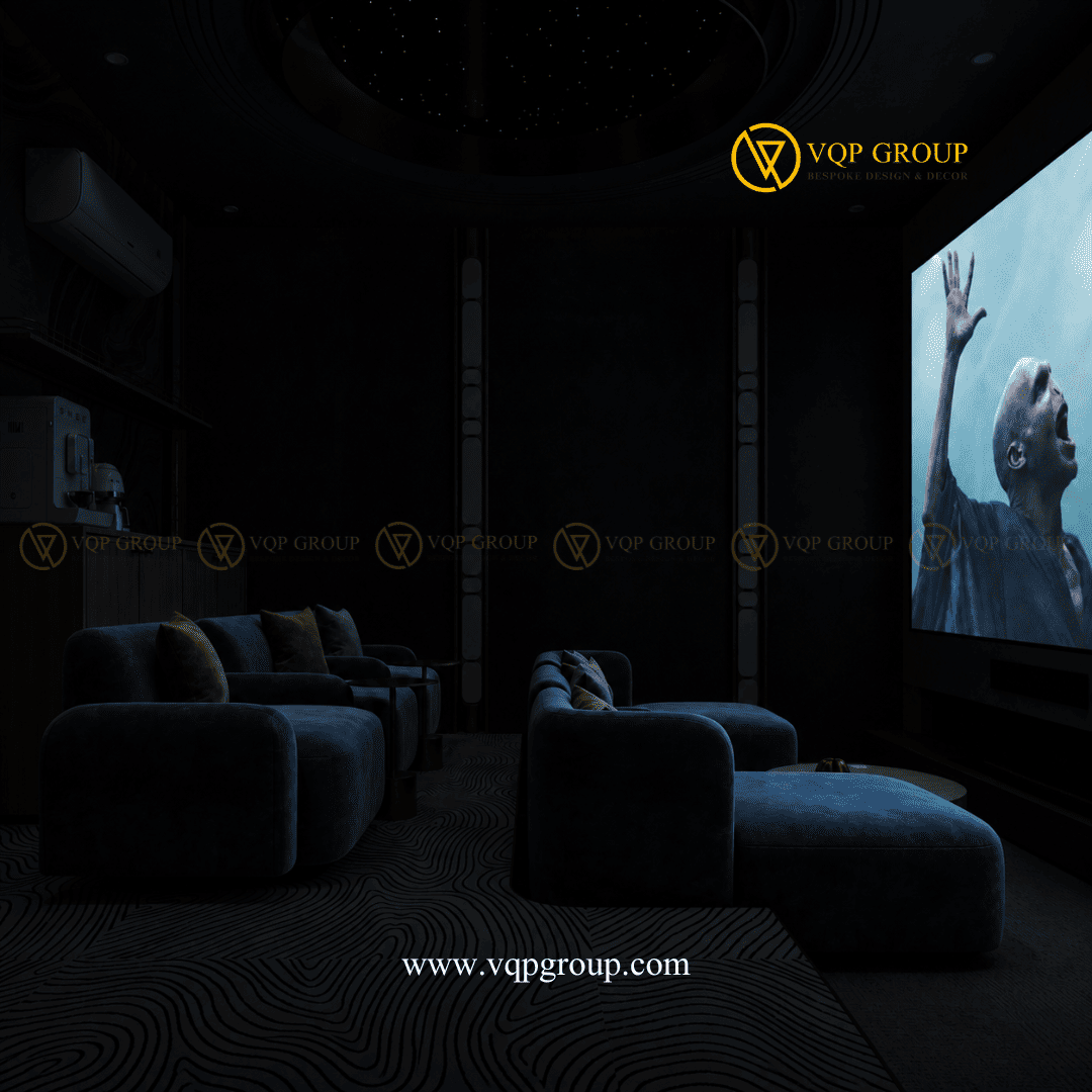 Cinema Mode Home Cinema biệt thự Vinhomes Riverside The Harmony Long Biên