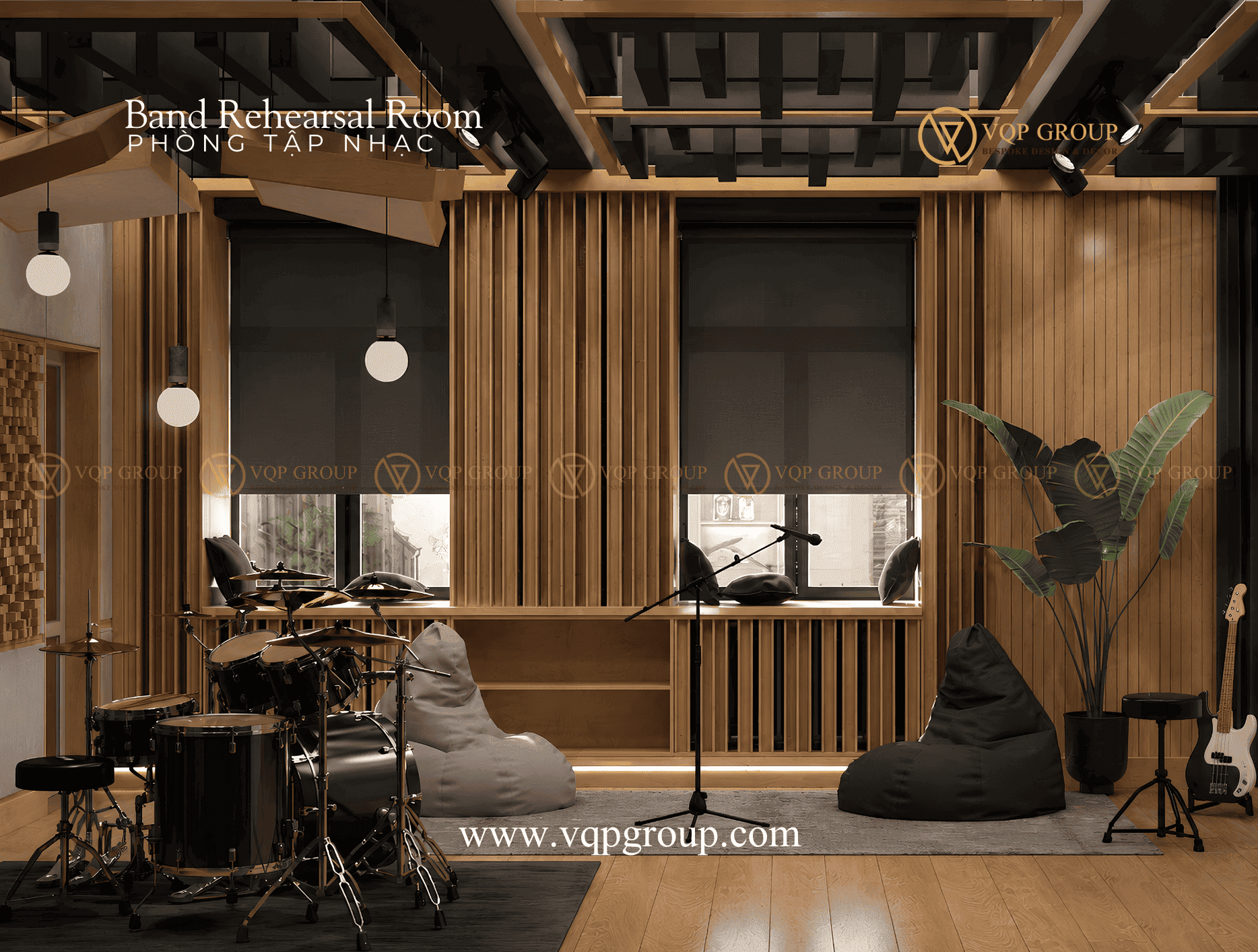 cua-kinh-cach-am-phong-tap-guitar-trong