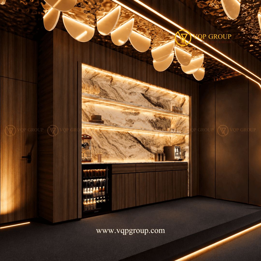 Entertainment Bar Home Cinema biệt thự Splendora Bắc An Khánh