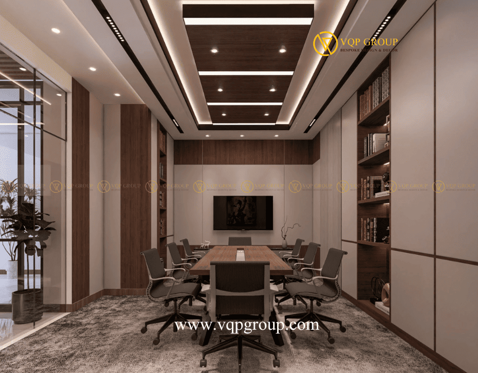 Giải pháp âm học phòng họp doanh nghiệp VQP GROUP