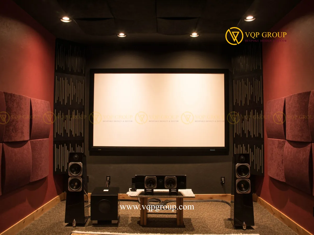  Hệ thống loa và xử lý âm học phòng nghe nhạc Hi-End Vinhomes Marina 