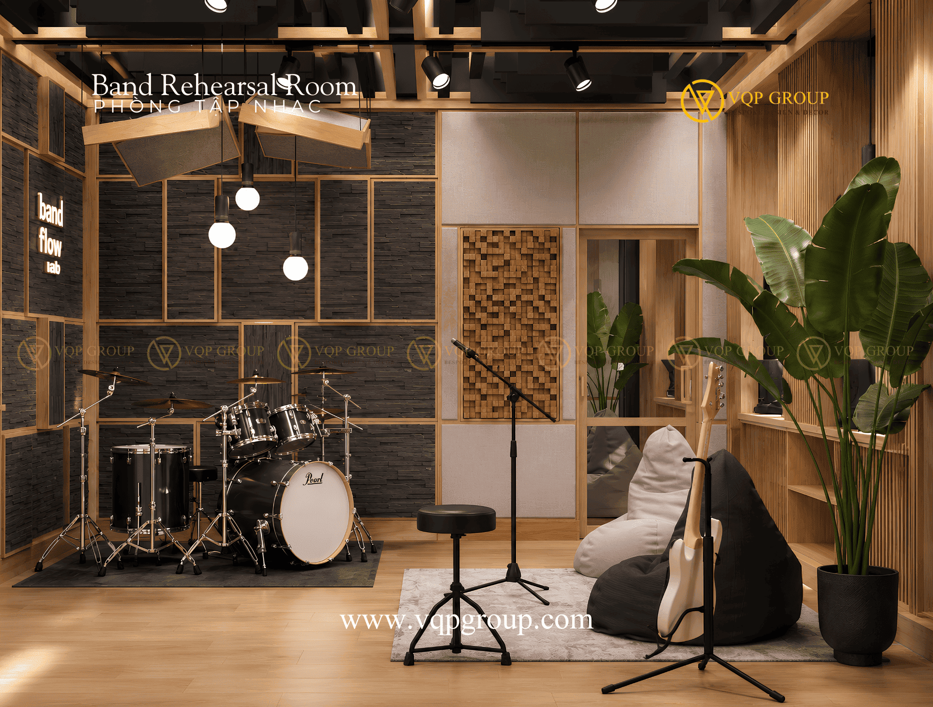 khong-gian-phong-tap-nhac-band-rehearsal-room