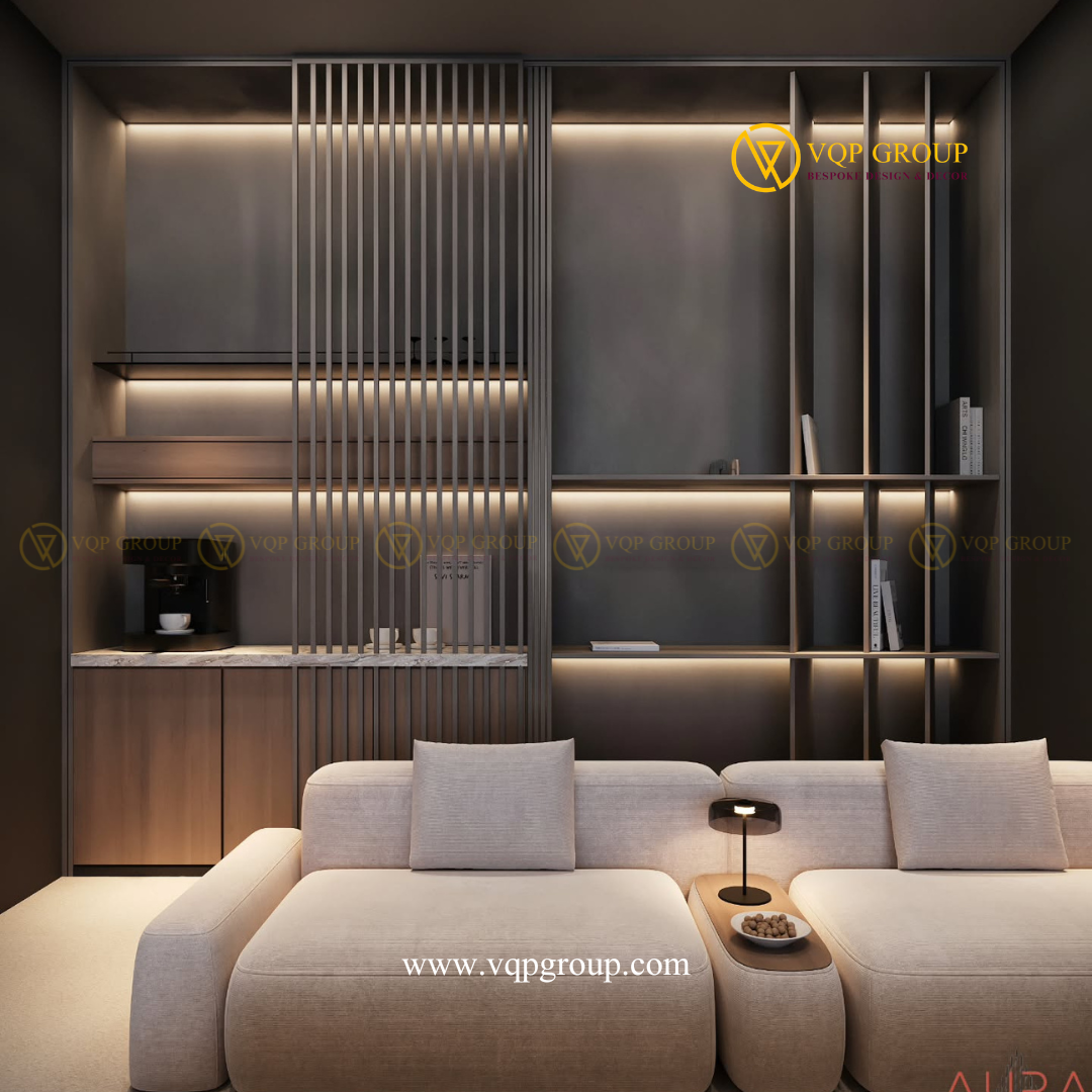 Khu tiện ích phía sau phòng phim AURA CINEMA Vinhomes Marina