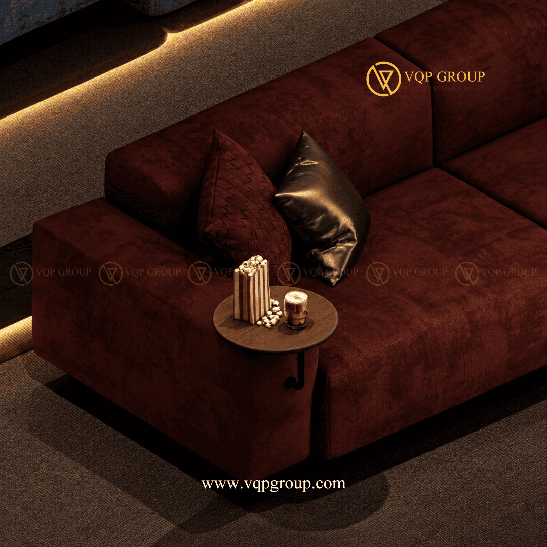 Mặt bằng layout Home Cinema biệt thự Splendora Bắc An Khánh