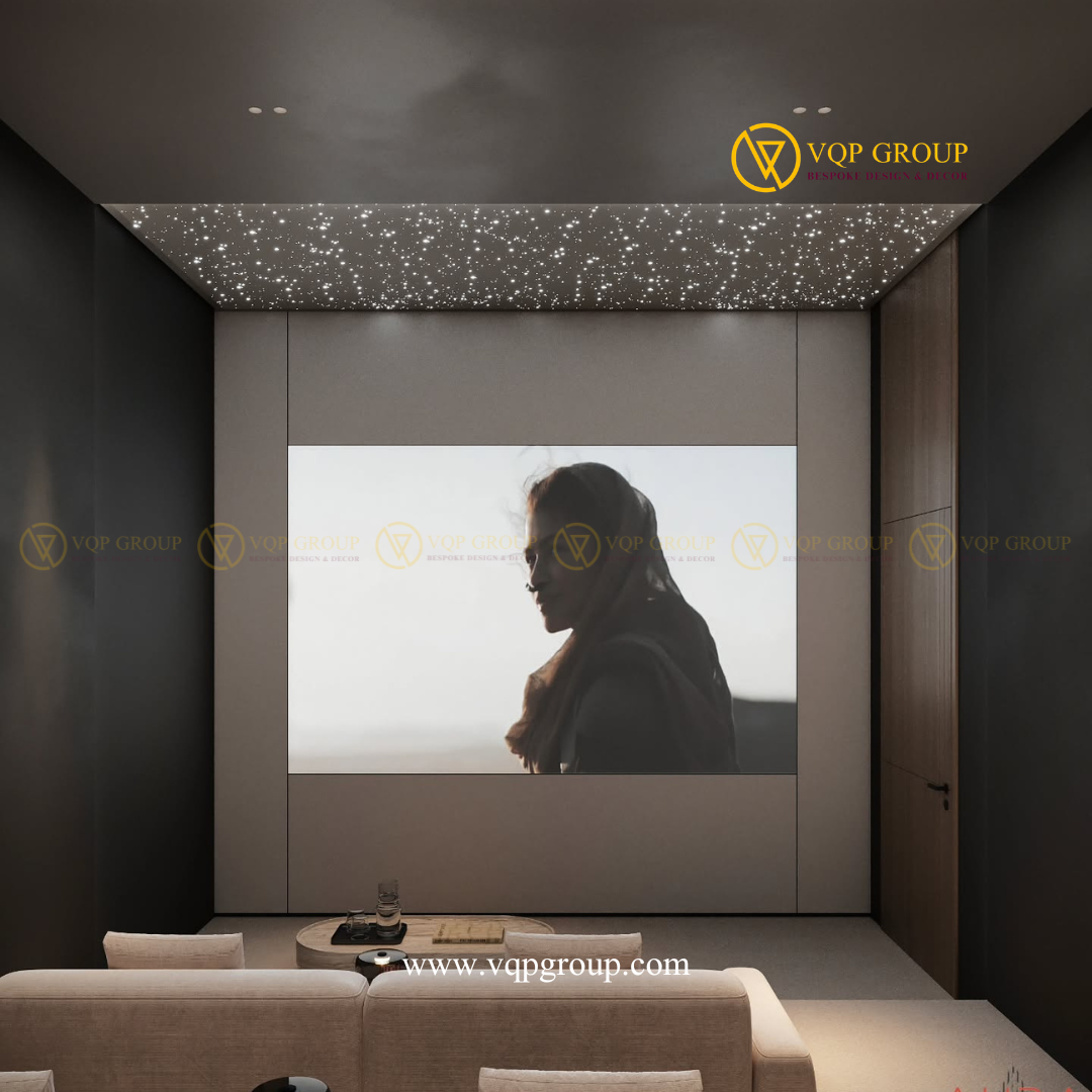  Màn chiếu AURA CINEMA tại biệt thự Vinhomes Marina Hải Phòng 
