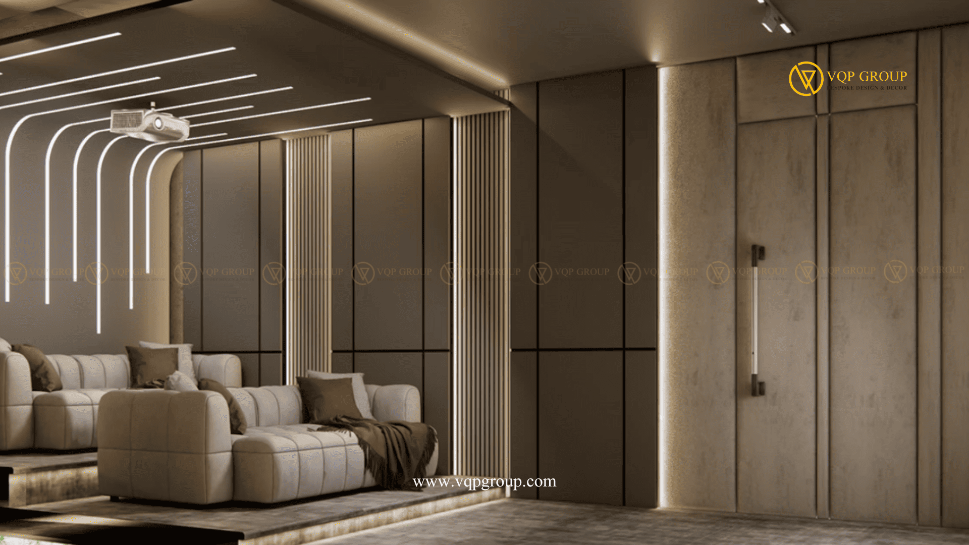 Hệ panel trang âm Home Cinema The Manor Central Park