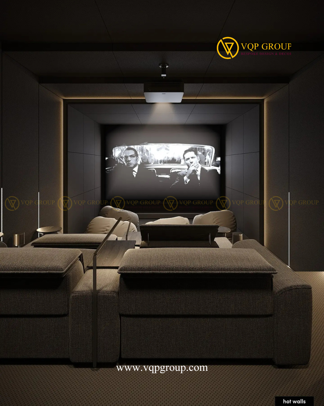  Phòng chiếu DARK LUXE CINEMA Vinhomes Cổ Loa Hà Nội 