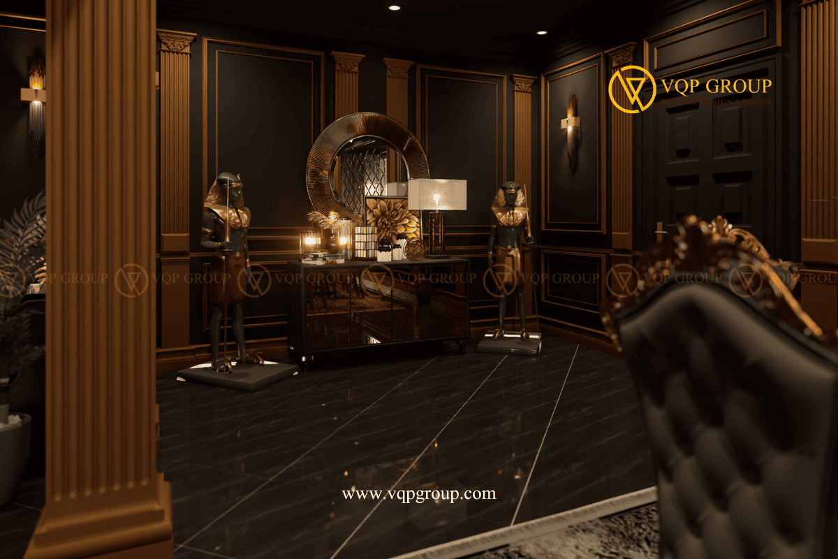 Poster Lounge Home cao cấp biệt thự Hoa Phượng Vinhomes Riverside Long Biên Hà Nội