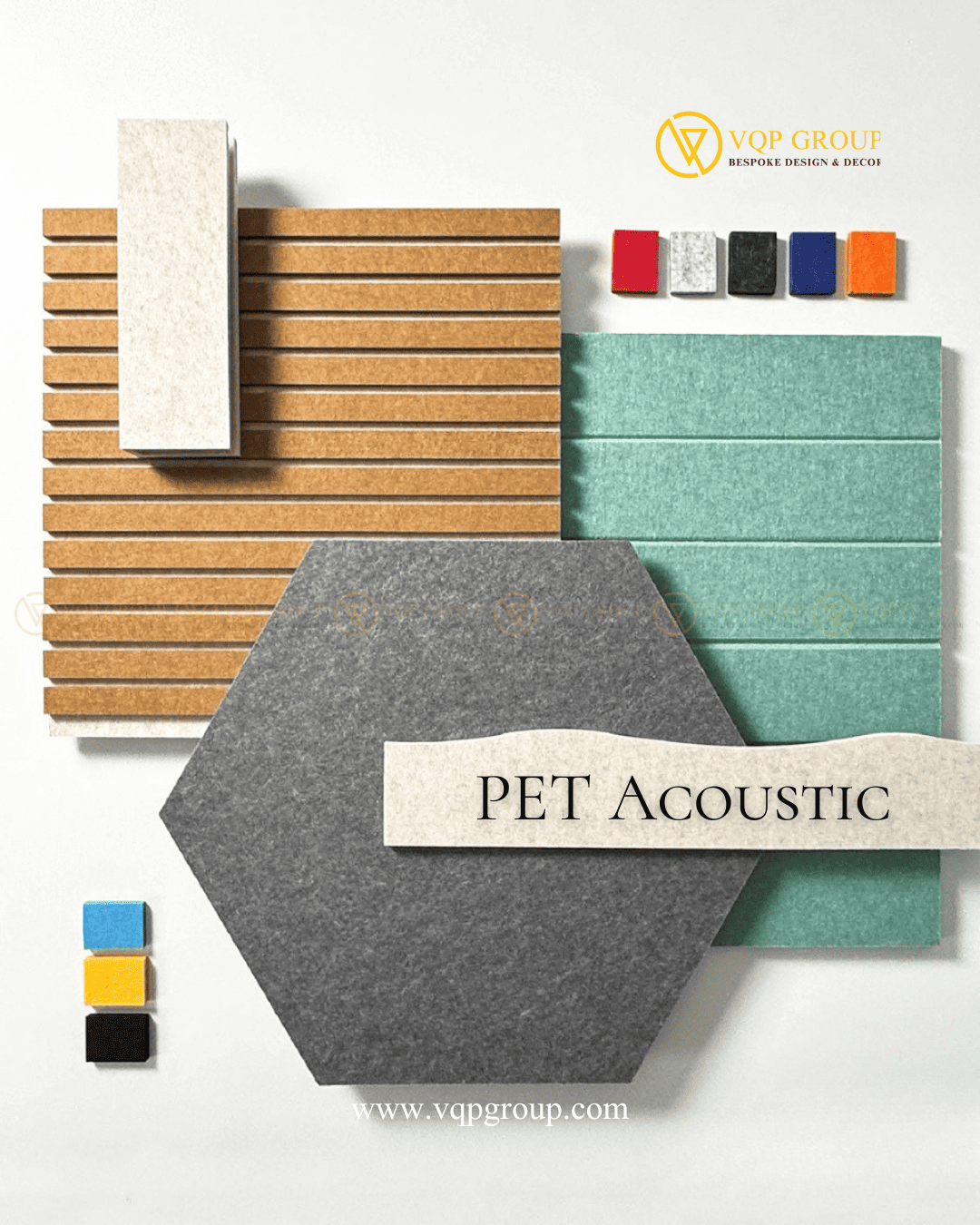 Tấm PET Acoustic cho giải pháp tiêu âm văn phòng hiện đại