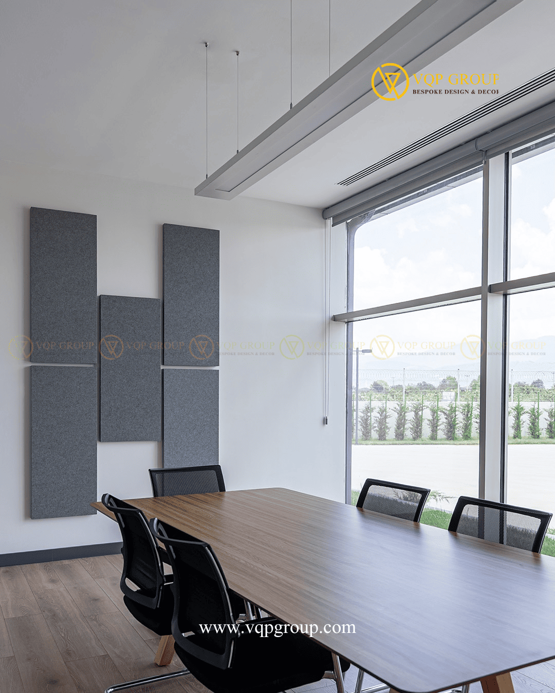 Tấm tiêu âm PET Acoustic tường phòng họp Nam Từ Liêm Hà Nội