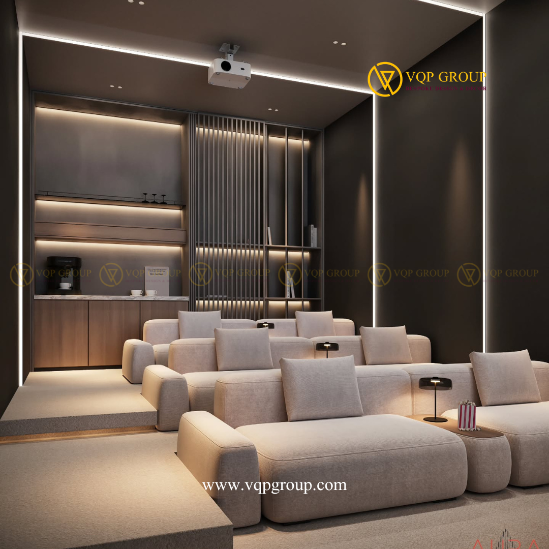 Thiết kế ánh sáng AURA CINEMA Vinhomes Marina Hải Phòng