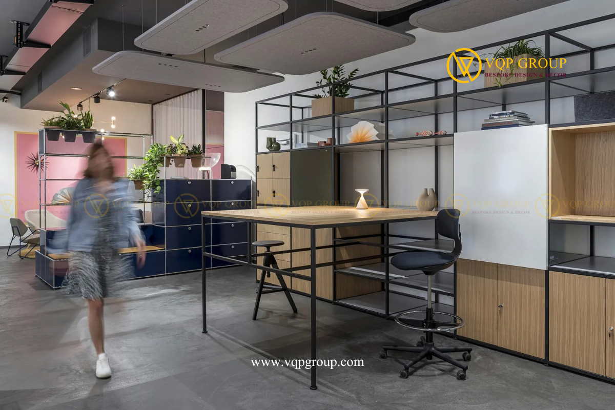 Acoustic cloud PET tích hợp đèn tập trung VQP-PET-C043