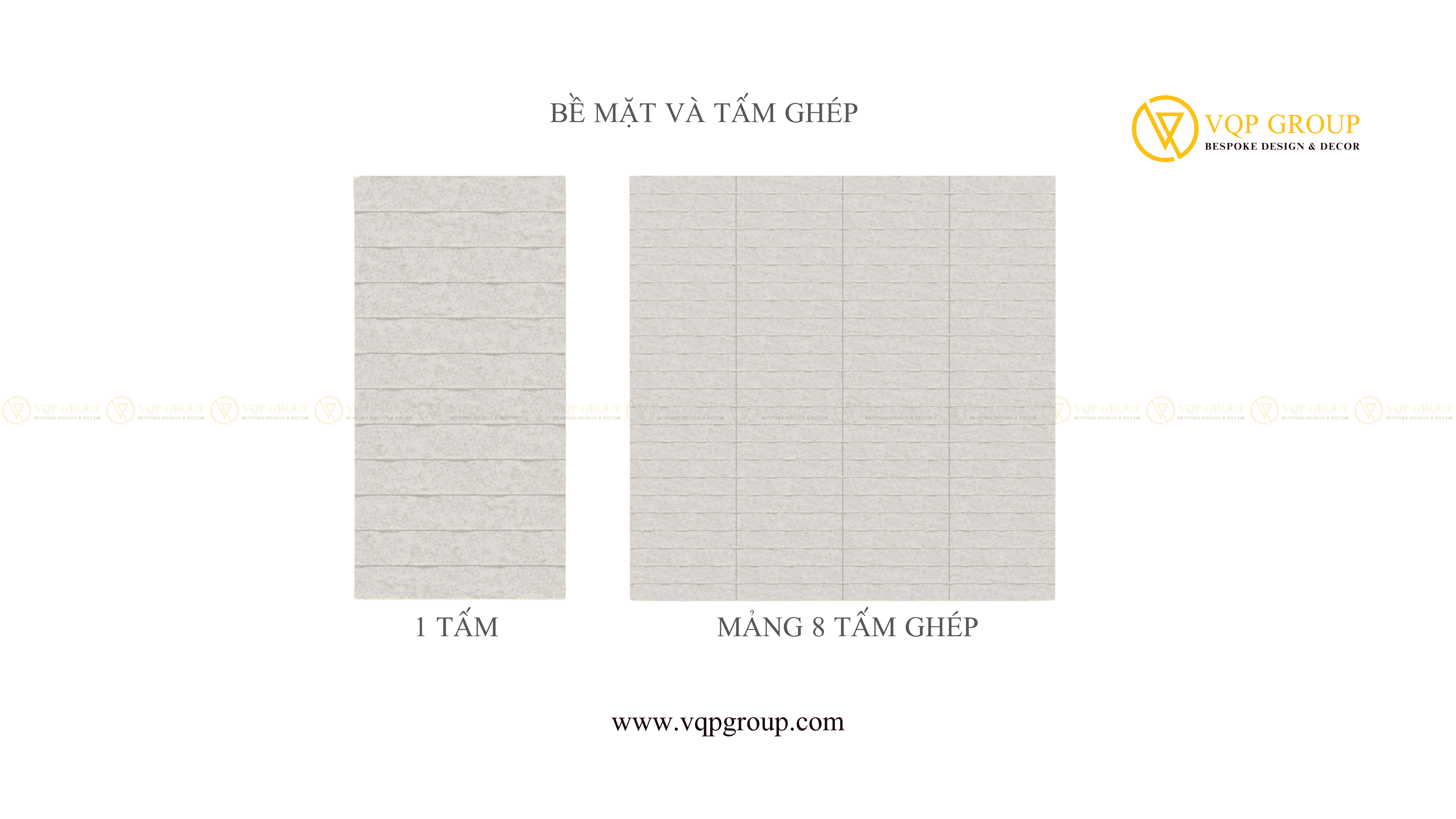 Bề mặt một tấm PET Acoustic Nautical và mảng ghép 8 tấm