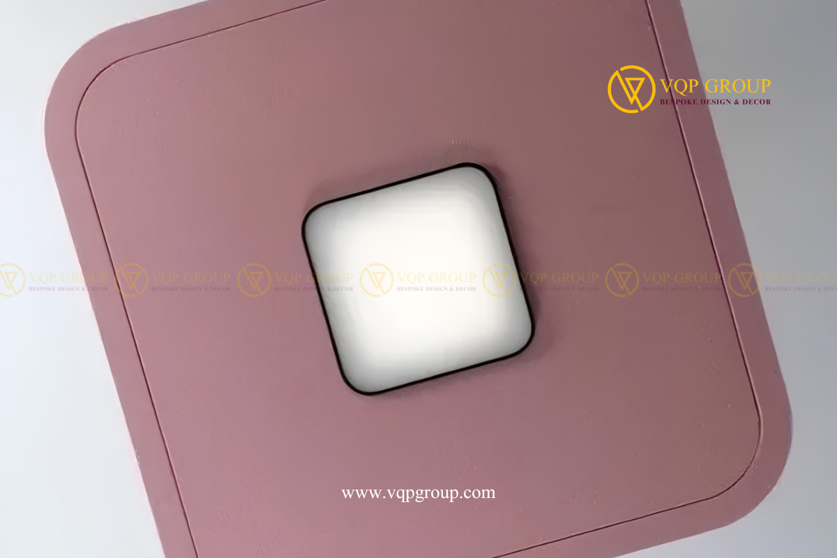 Chi tiết mặt sáng trung tâm đèn PET tiêu âm hình học VQP-PET-C045