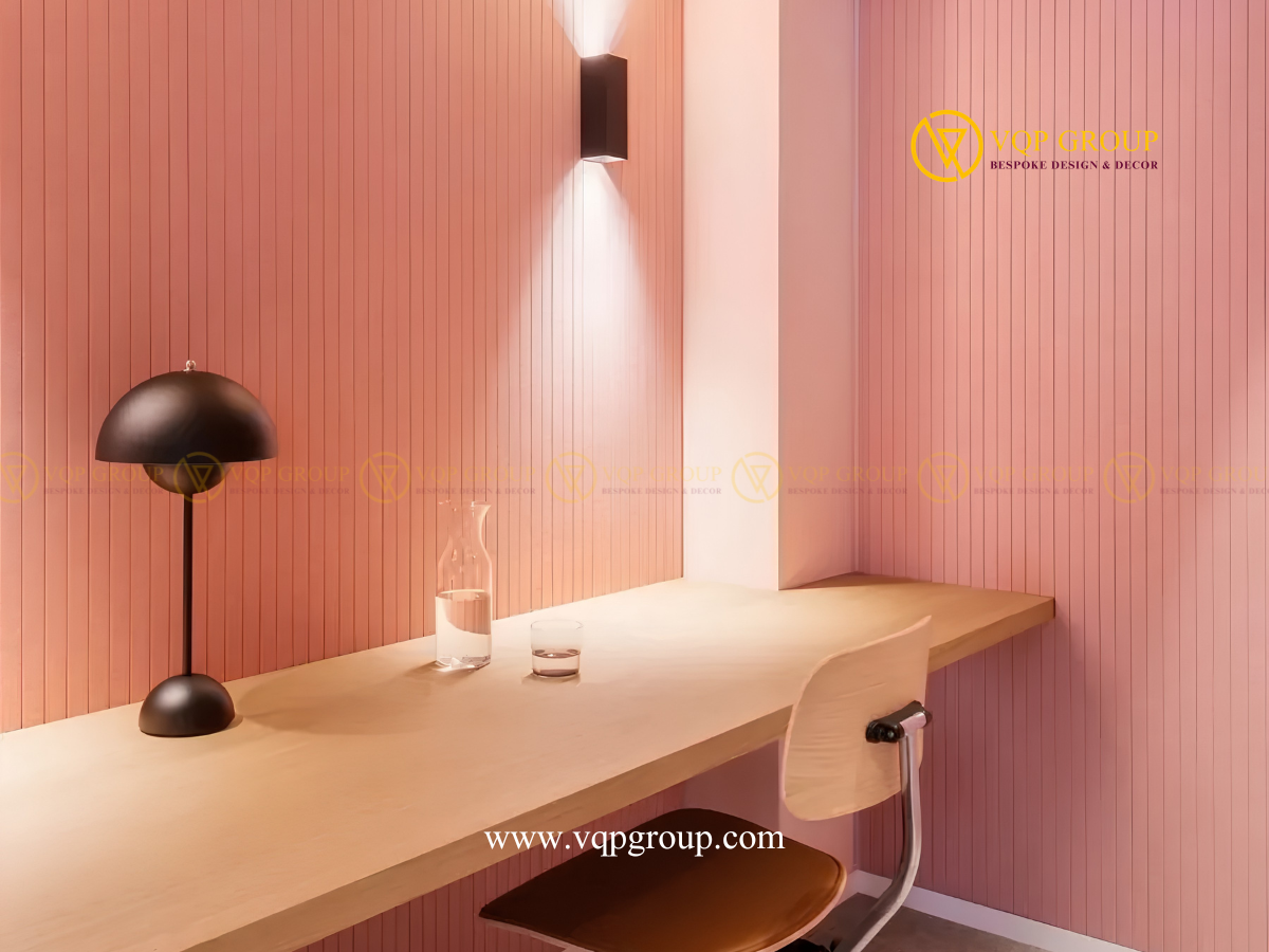  PET Acoustic Wall rãnh dọc mảnh VQP-PET-W016 cho không gian làm việc 