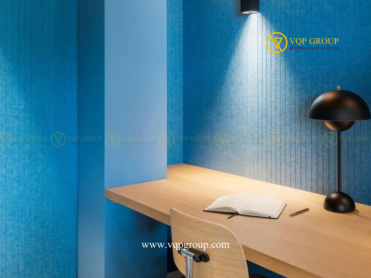 Tấm tiêu âm PET rãnh dọc mảnh cho góc làm việc VQP-PET-W016