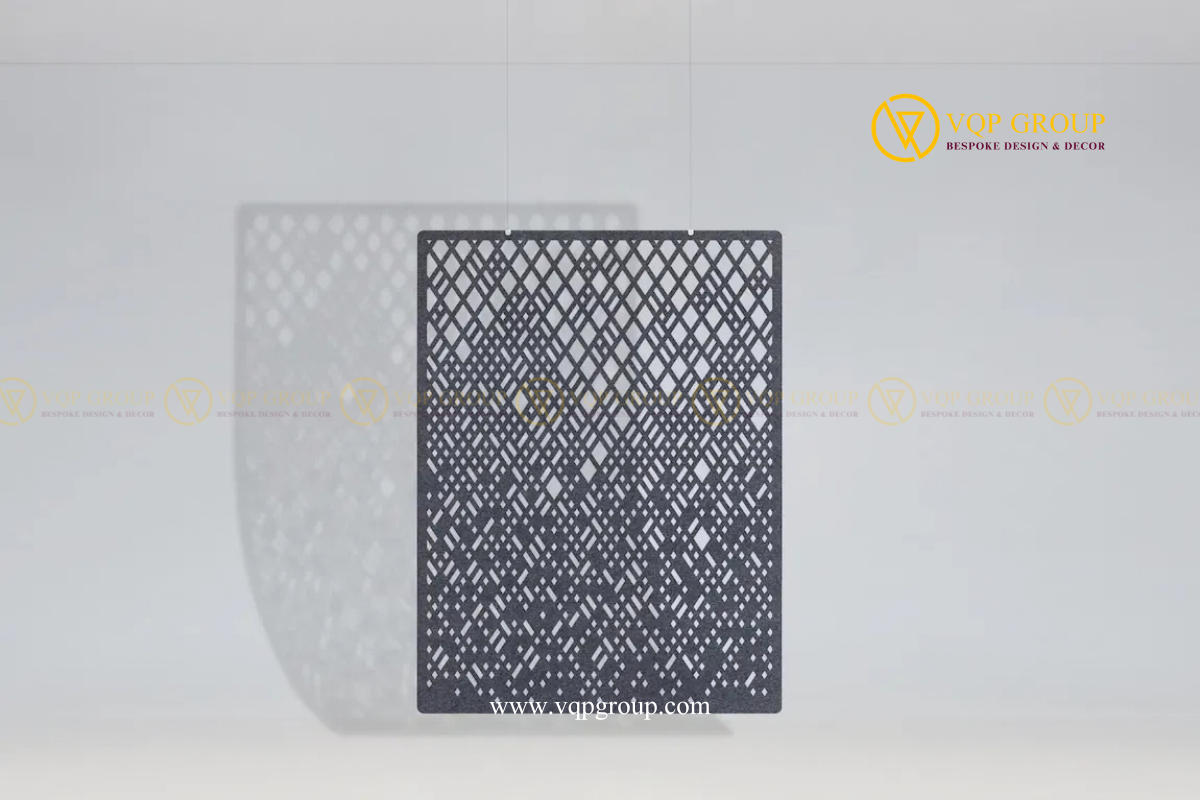 Vách PET treo chuyển độ thoáng VQP-PET-R006 thuộc PET Acoustic Room Dividers